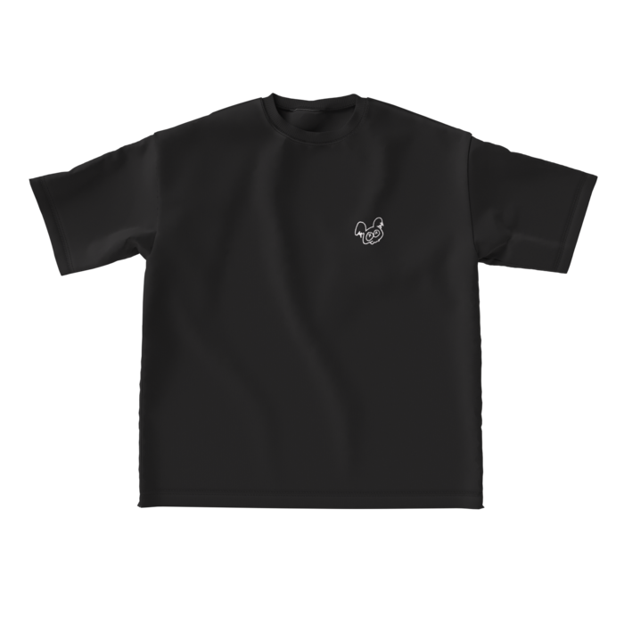 【さらみ】ホログラムTシャツ - L - ブラック