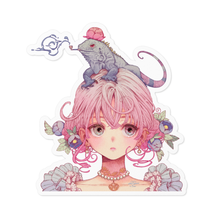 ステッカー - 100 x 100 (mm)