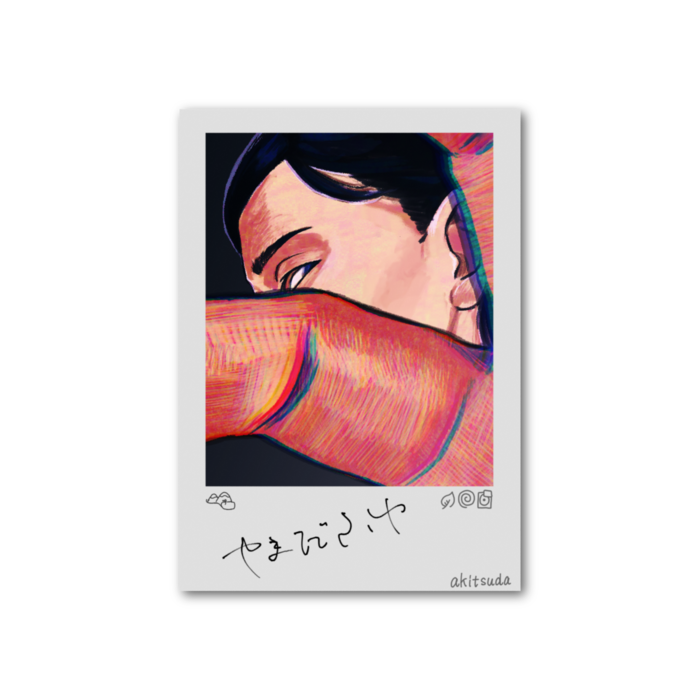 フォト風カード - 縦 - 片面