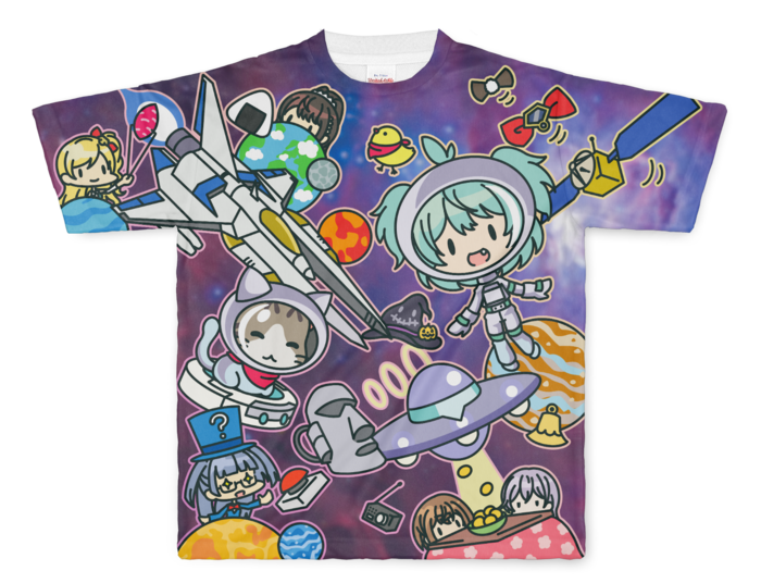 フルグラフィックTシャツ - L - 両面印刷
