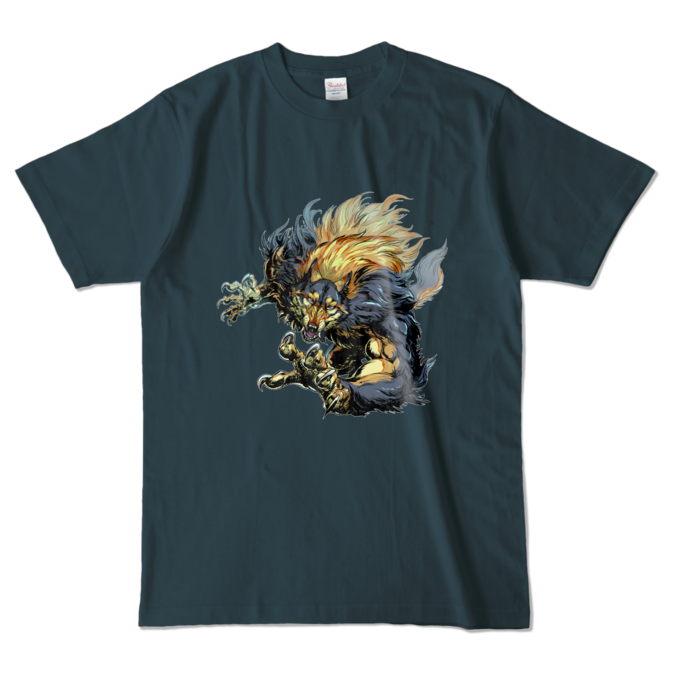 カラーTシャツ - L - デニム (濃色)