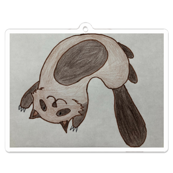 アクリルキーホルダー - 70 x 70 (mm)