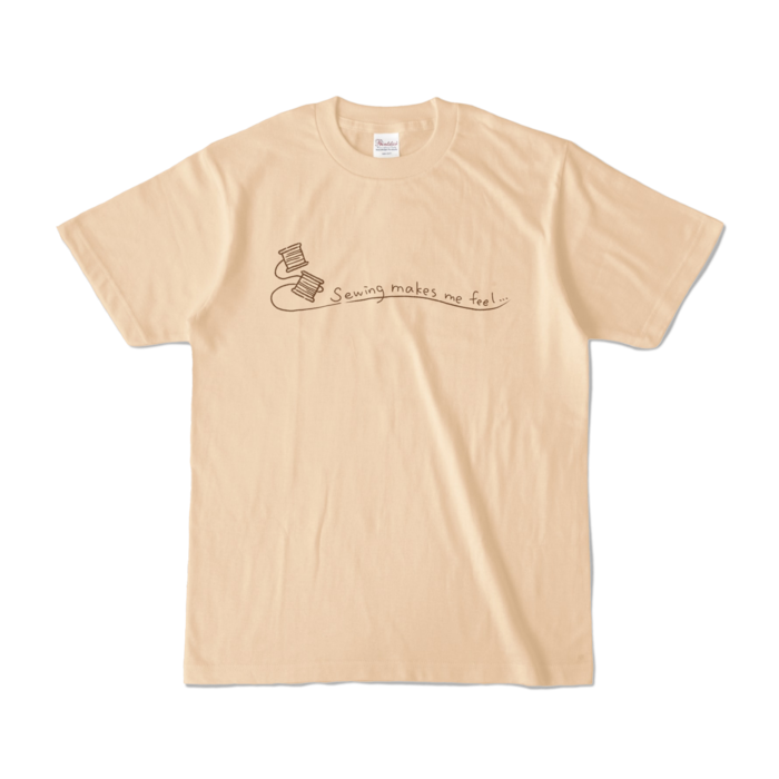 カラーTシャツ - S - ナチュラル (淡色)