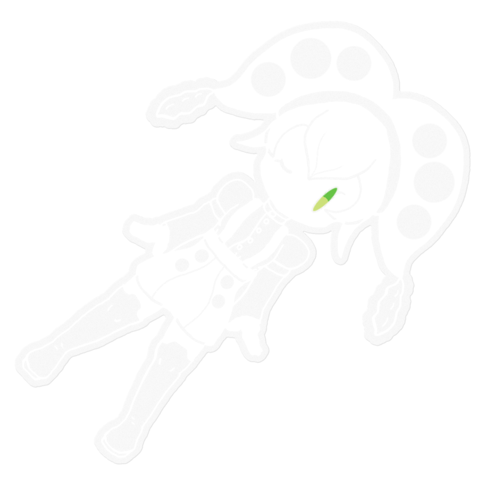 ステッカー - 160 x 160 (mm)
