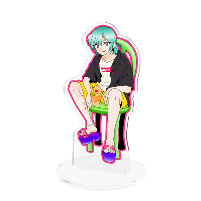 アクリルフィギュア - 100x100mm