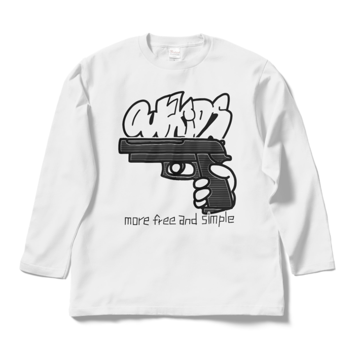 ロングスリーブTシャツ - L - ホワイト