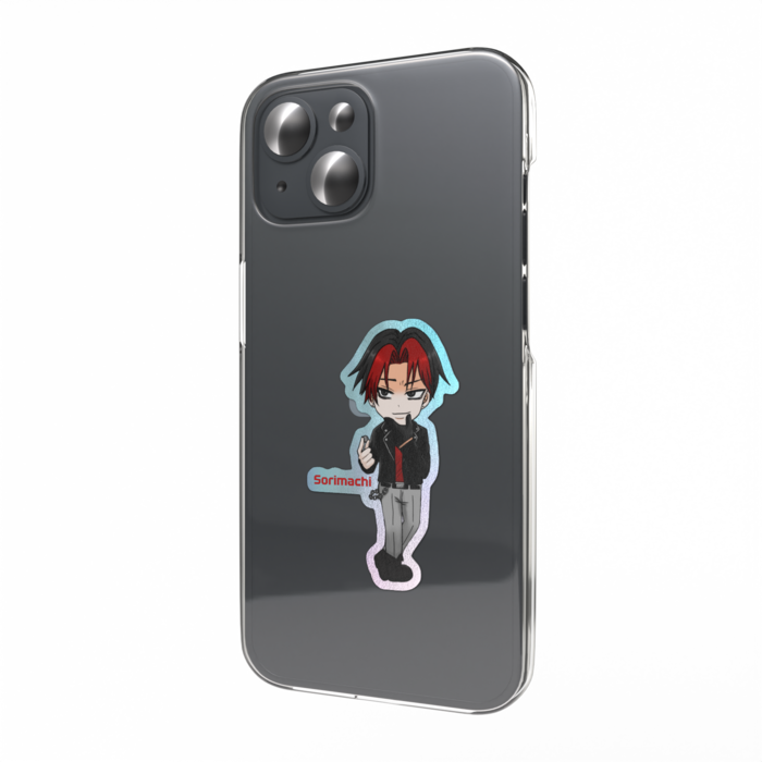 【５】オーロラスマホステッカー/反町