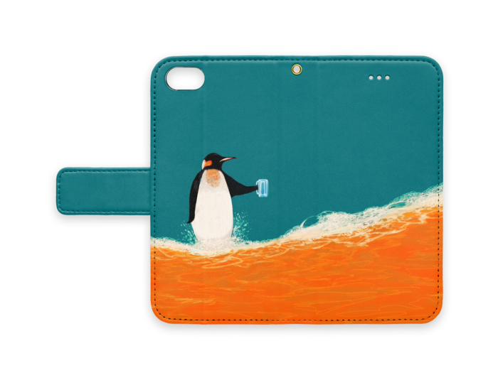 手帳型iPhoneケース - iPhone 8 / 7 - ストラップ穴 あり