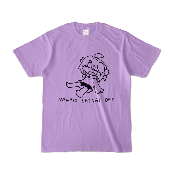カラーTシャツ - S - ライトパープル (淡色)