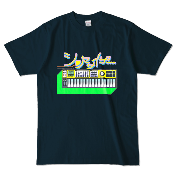 カラーTシャツ - L - ネイビー (濃色)