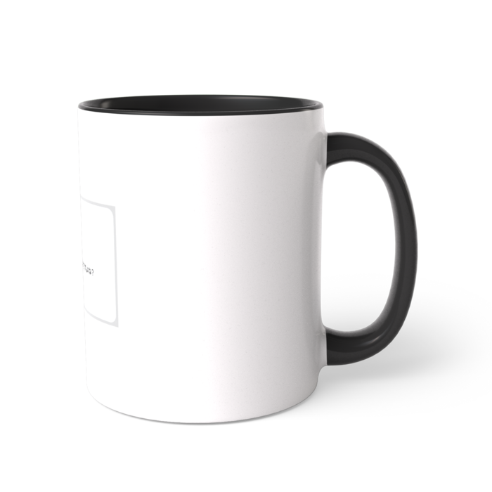 ツートンカラーマグカップ - 直径 8.2cm / 高さ 9.5cm