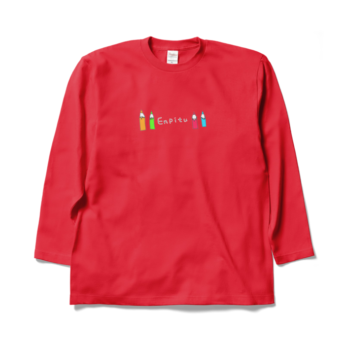 ロングスリーブTシャツ - XL - レッド