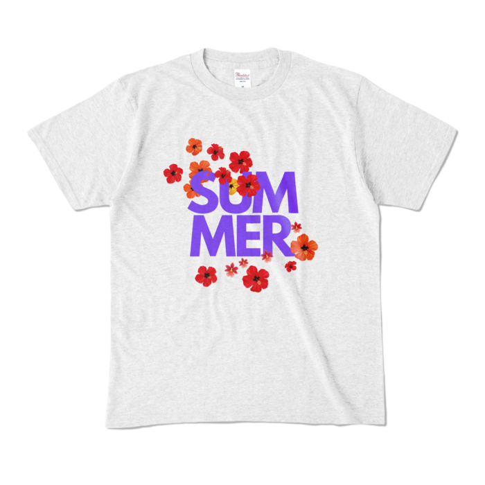 カラーTシャツ - M - アッシュ (淡色)