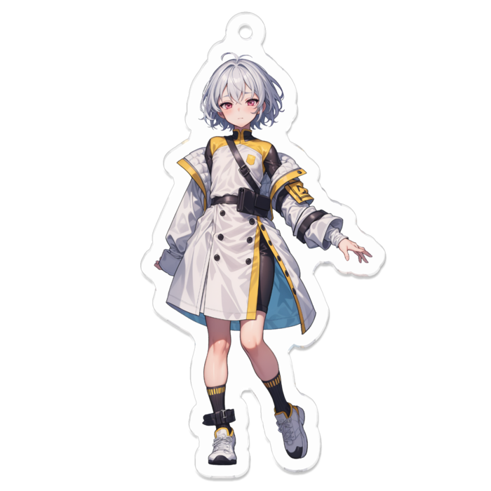 アクリルキーホルダー - 70 x 70 (mm)