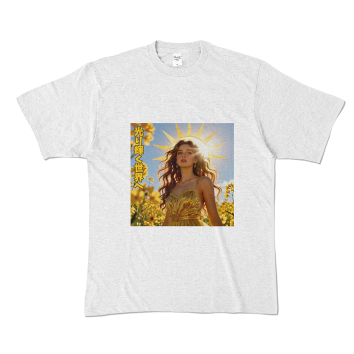 カラーTシャツ - XL - アッシュ （淡色）