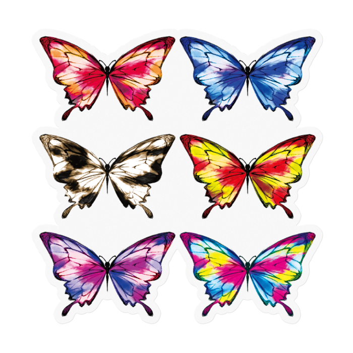 ステッカー - 100 x 100 (mm)_クリア