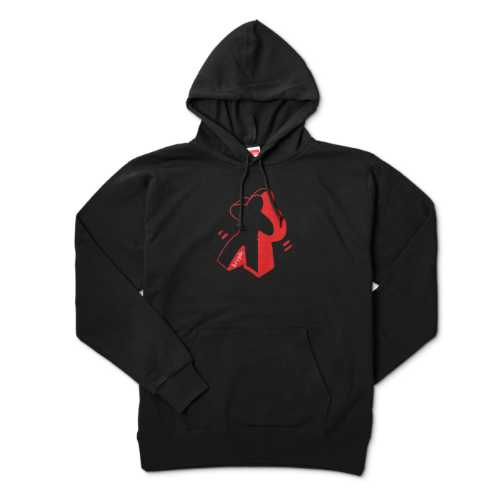 パーカー - XL - ブラック