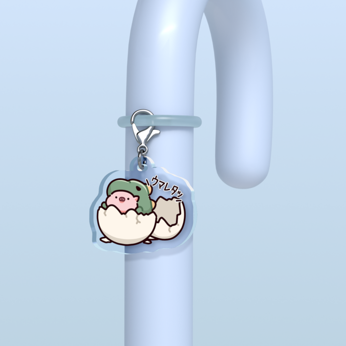 めじるしチャーム - 30 × 30mm (クリア)