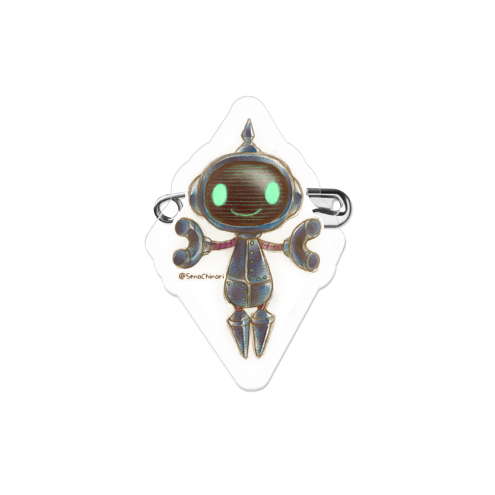 アクリルバッジ - 50 x 50 (mm)