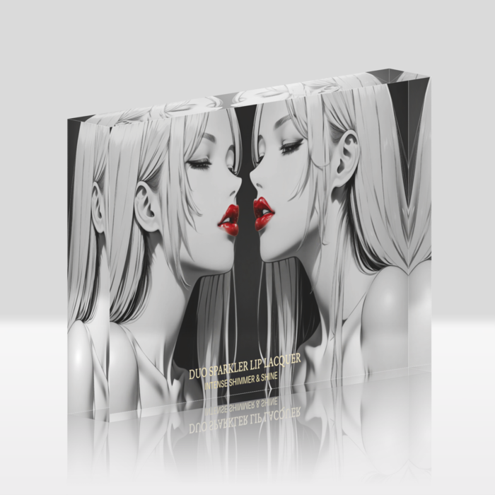 沈黙さえ、艶やかに。 - アクリルブロックTypeB