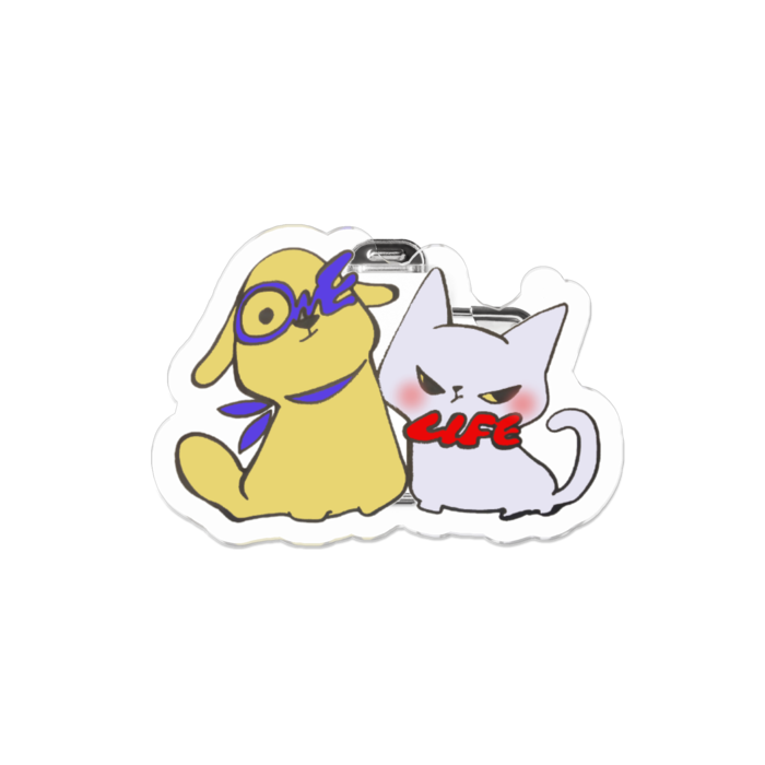 アクリルバッジ - 50 x 50 (mm)