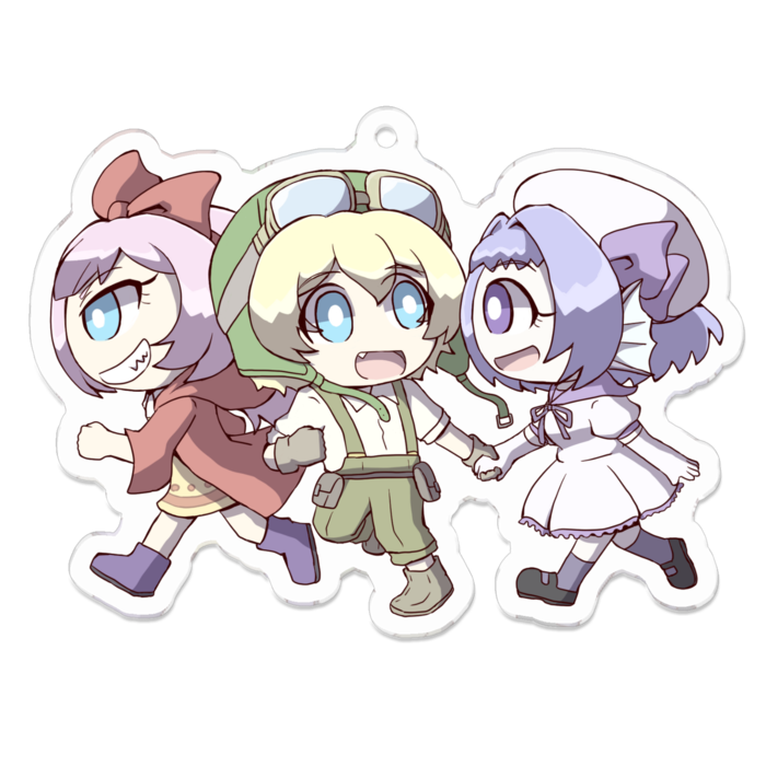 アクリルキーホルダー - 70 x 70 (mm)