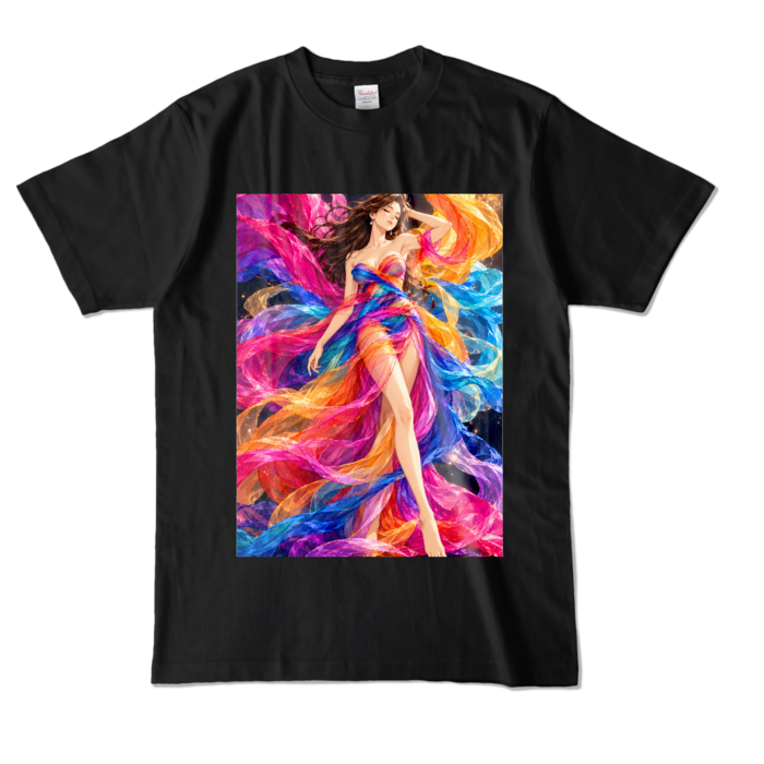 カラーTシャツ - L - ブラック （濃色）
