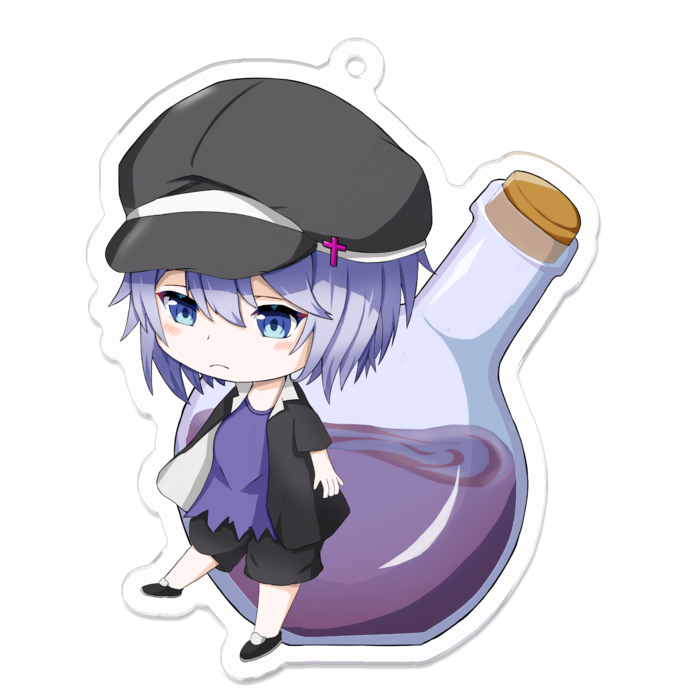 アクリルキーホルダー - 70 x 70 (mm)