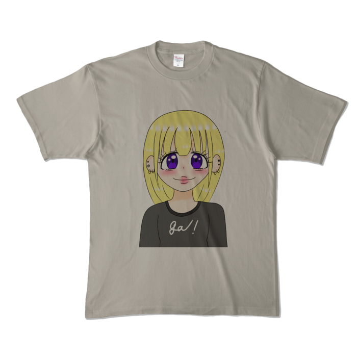 カラーTシャツ - XL - シルバーグレー (淡色)