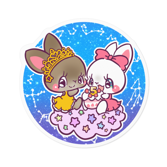 ステッカー - 100 x 100 (mm)