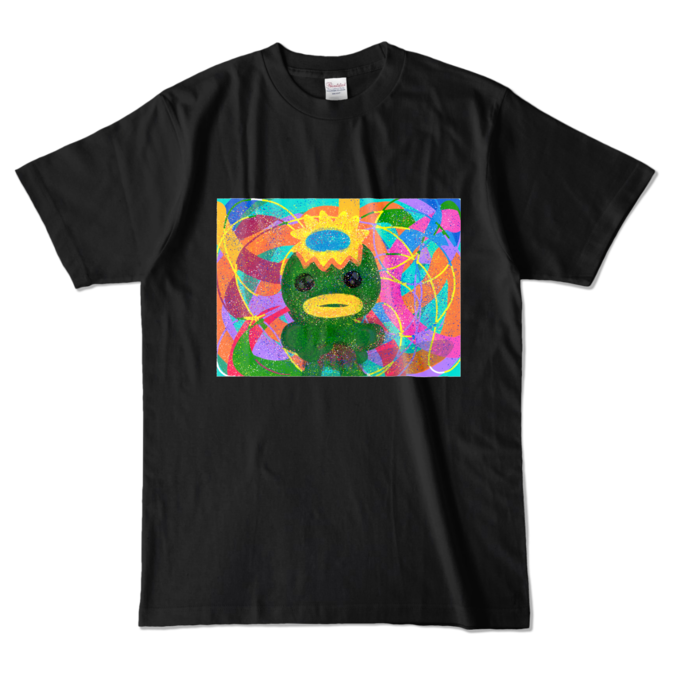 カラーTシャツ - L - ブラック (濃色)