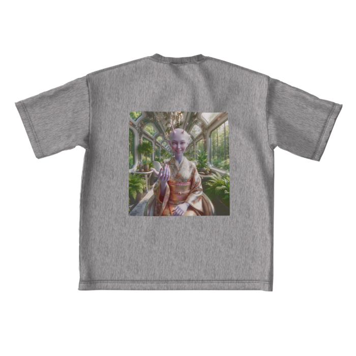 ビッグシルエットTシャツ - L - 背面(1)