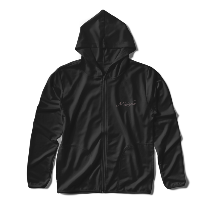 ジップパーカー - S - ブラック
