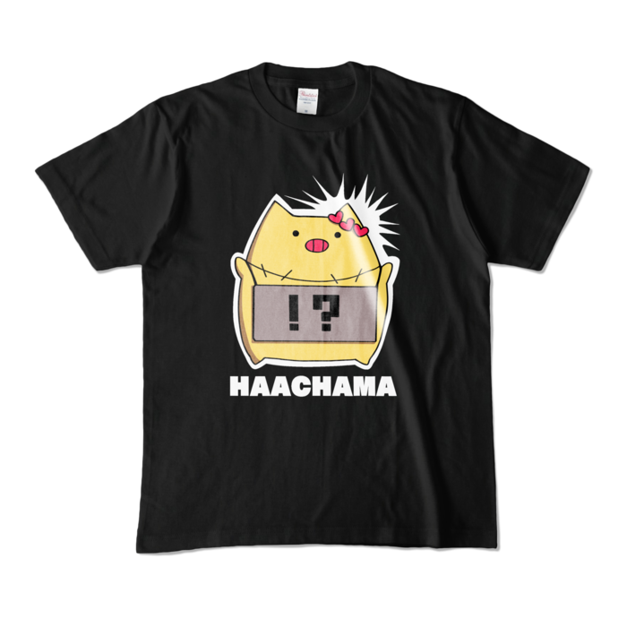 カラーTシャツ - M - ブラック