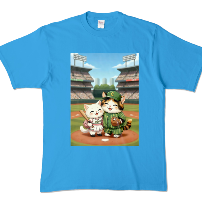 カラーTシャツ - XL - ターコイズ (濃色)