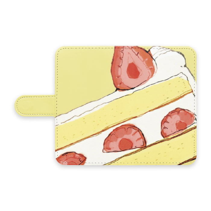 手帳型Androidケース - S - ストラップ穴 なし