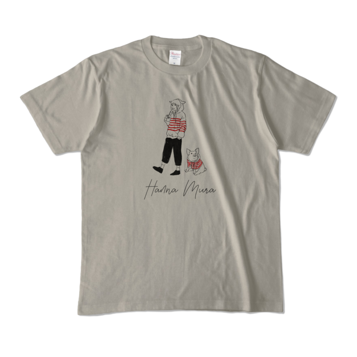 グレーTシャツ - M - 