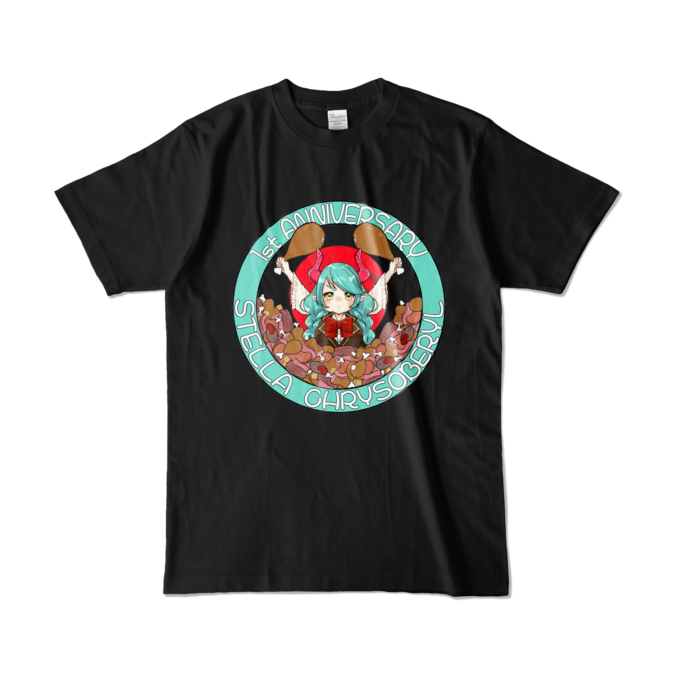 カラーTシャツ - L - ブラック (濃色)