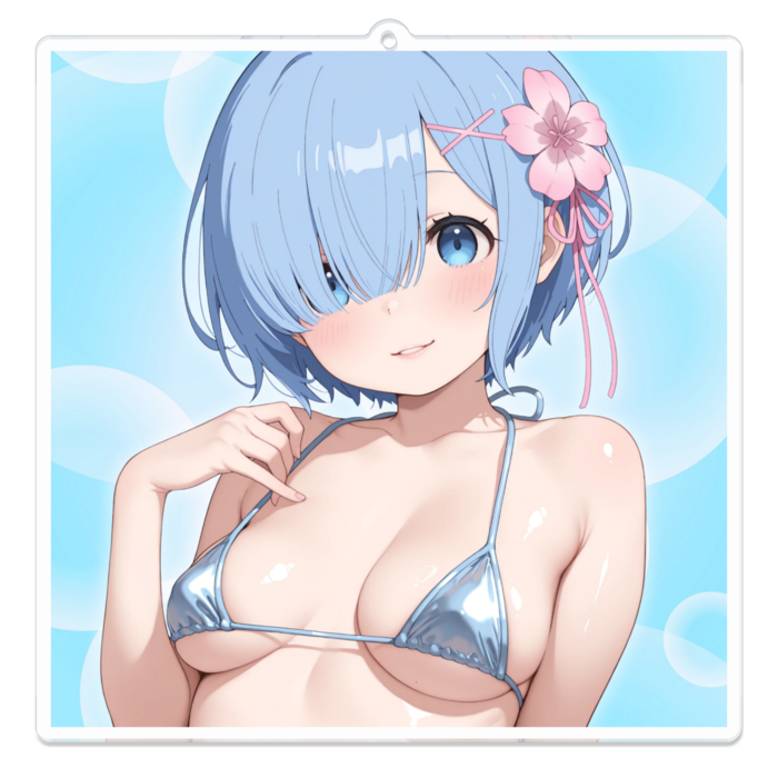 アクリルキーホルダー - 100 x 100 (mm)