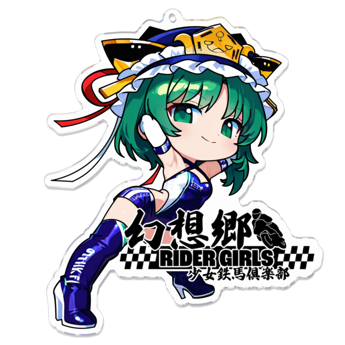 アクリルキーホルダー - 100 x 100 (mm)