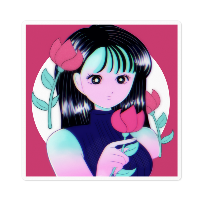 ステッカー - 100 x 100 (mm)