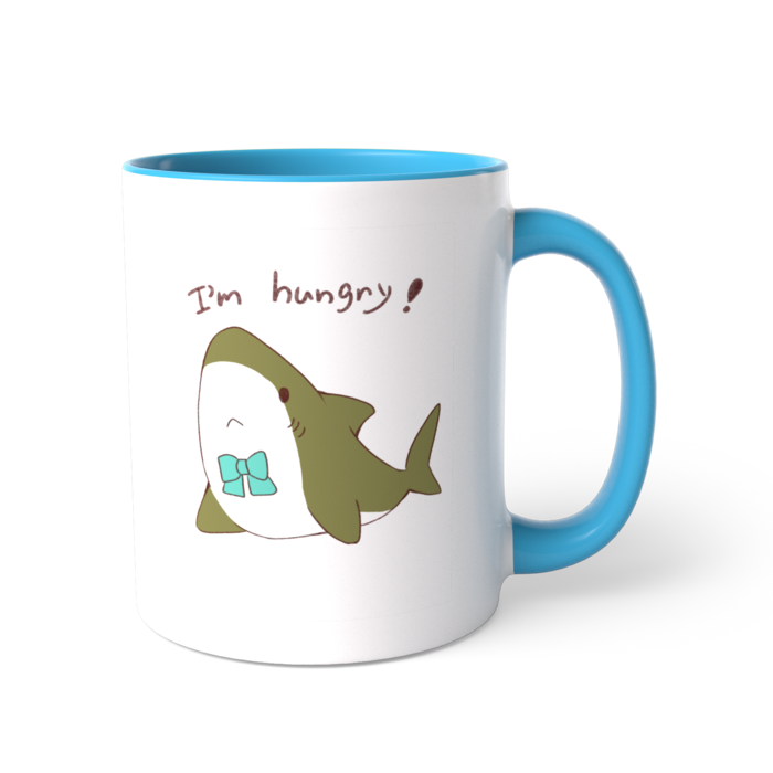 ツートンカラーマグカップ - 直径 8.2cm / 高さ 9.5cm