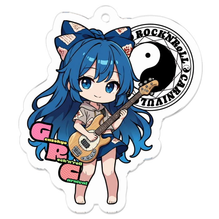 アクリルキーホルダー - 50 x 50 (mm)