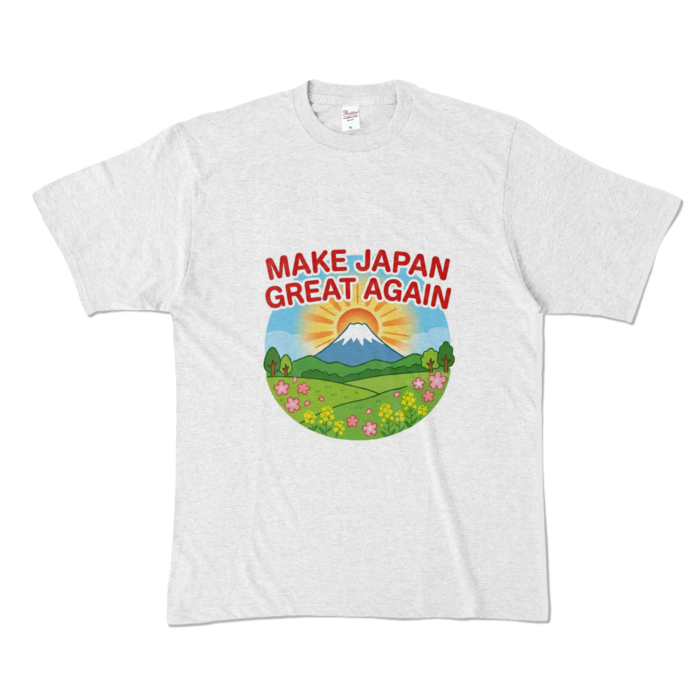 カラーTシャツ - XL - アッシュ （淡色）