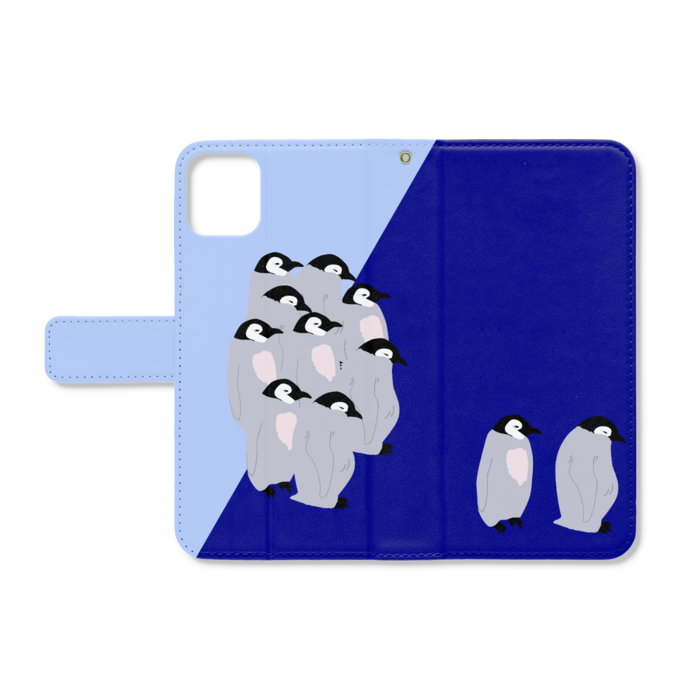 手帳型iPhoneケース - iPhone11ProMax - ストラップ穴 あり