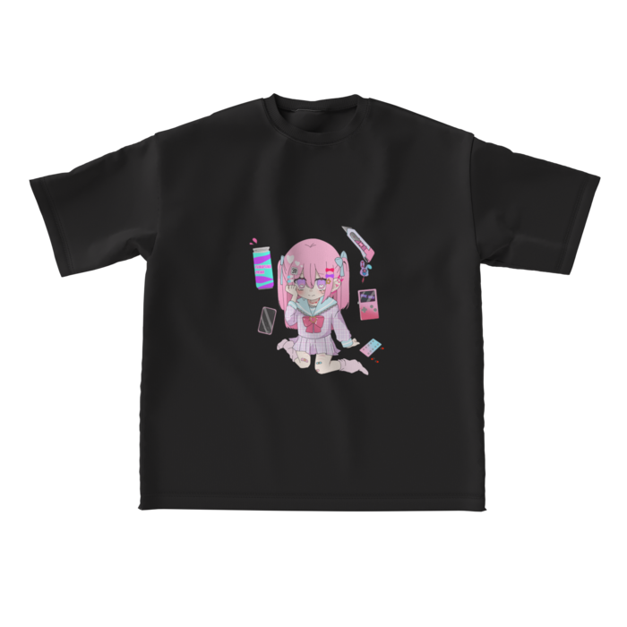 ビッグシルエットTシャツ - L - 正面