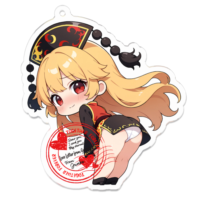 アクリルキーホルダー - 70 x 70 (mm)