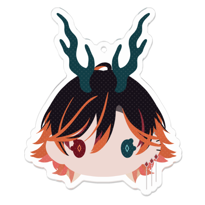 アクリルキーホルダー - 70 x 70 (mm)