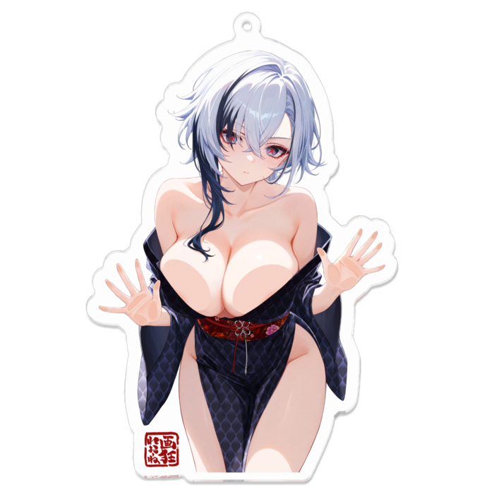 アクリルキーホルダー - 100 x 100 (mm)