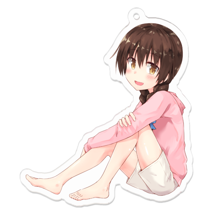 アクリルキーホルダー - 70 x 70 (mm)